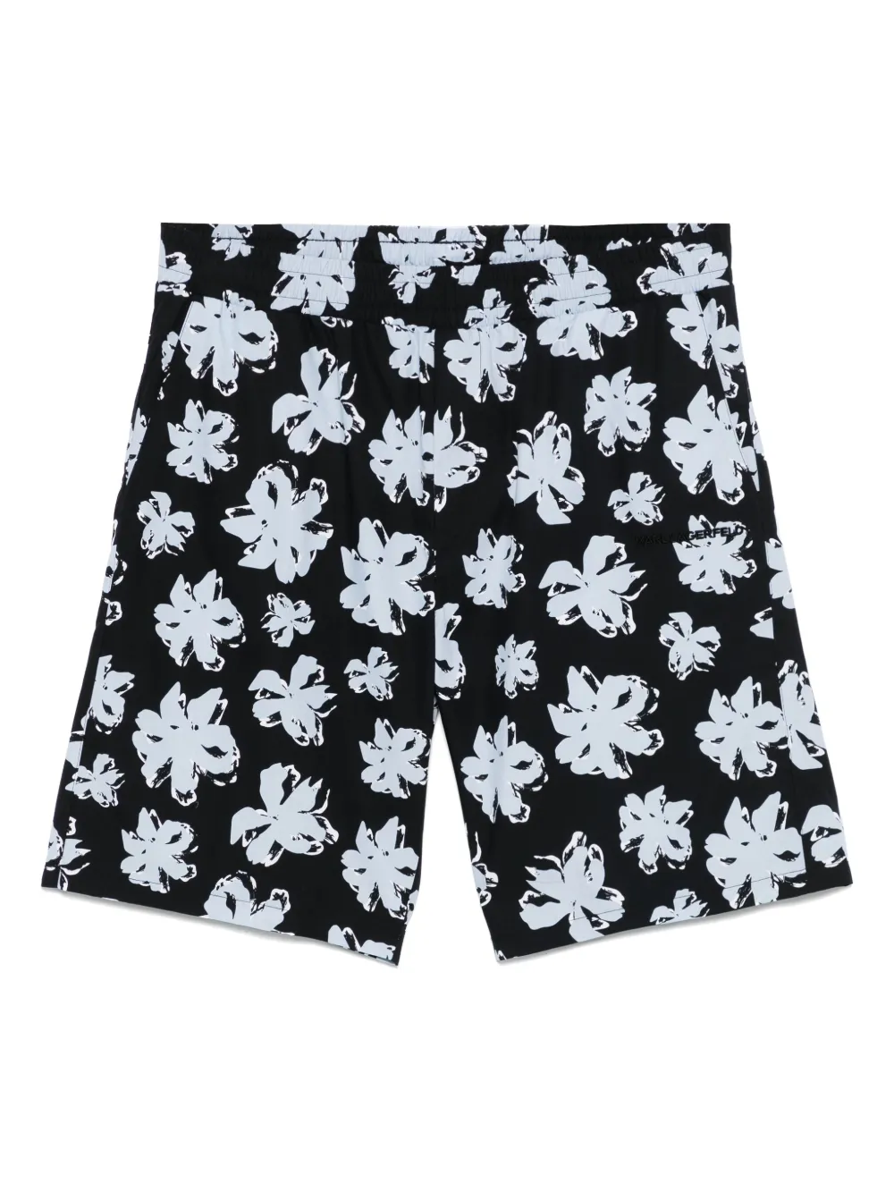 Шорты с цветочным принтом KARL LAGERFELD, черный
Шорты с цветочным принтом KARL LAGERFELD, черный