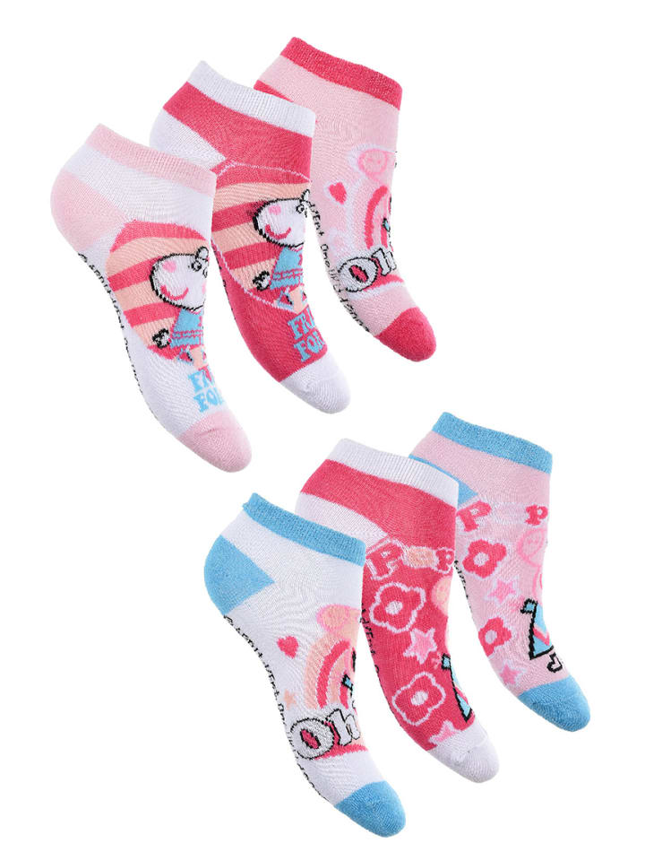 Носки Peppa Pig, разноцветный
Носки Peppa Pig, разноцветный