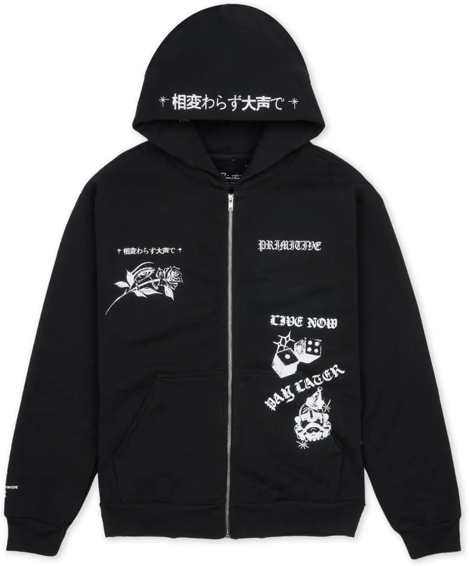 Толстовка с молнией Primitive Skateboarding
Толстовка с молнией Primitive Skateboarding