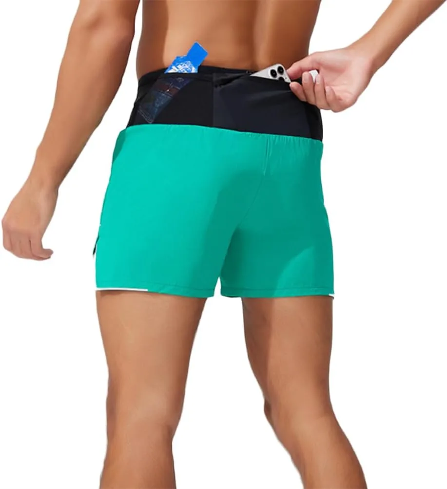 Мужские шорты для бега Quick-Dry - 3-Inch Double-Layer с карманами на молнии HSQSMWJ
Мужские шорты для бега Quick-Dry - 3-Inch Double-Layer с карманами на молнии HSQSMWJ