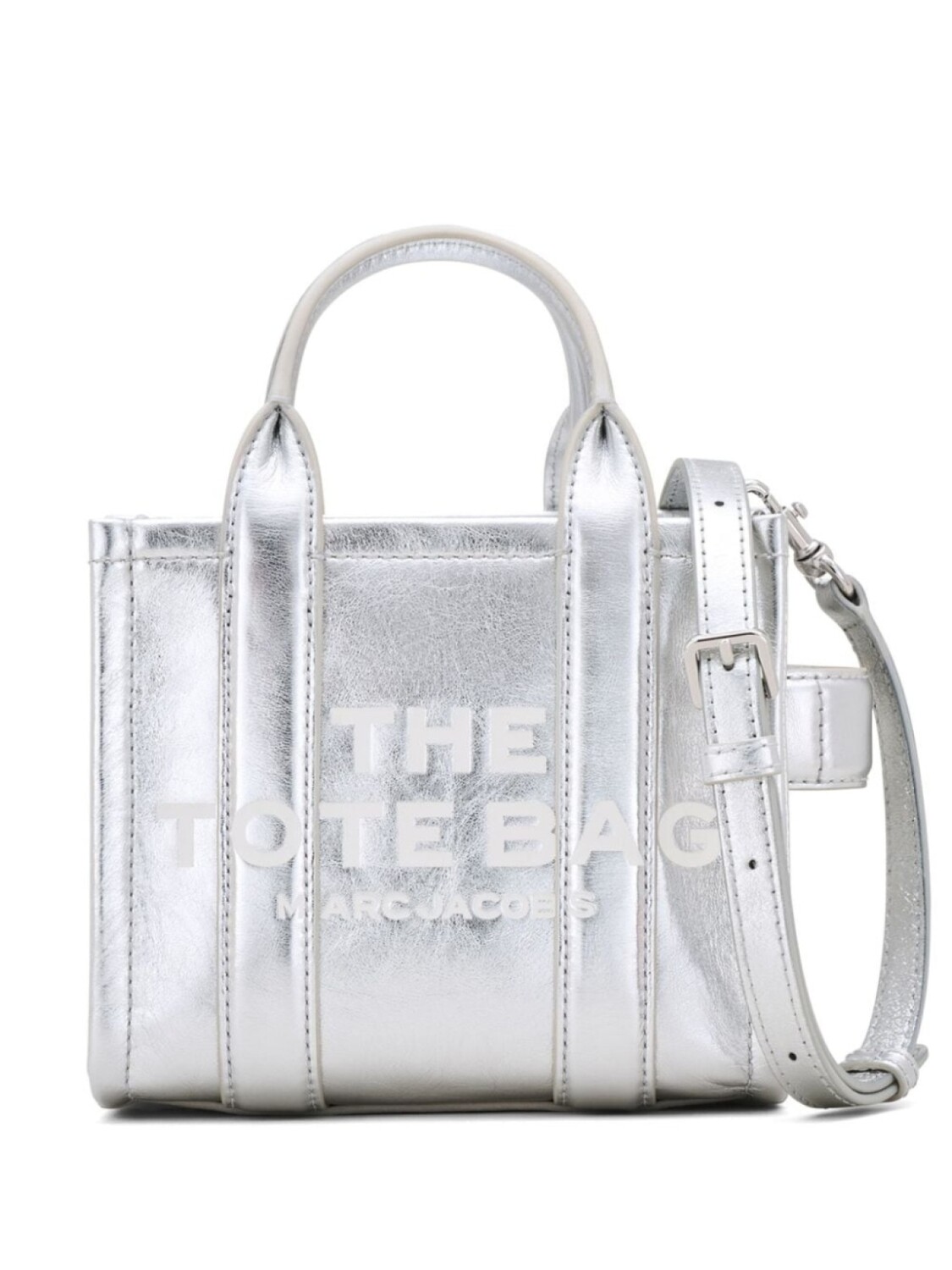 Marc Jacobs сумка-тоут Crossbody Metallic, серебристый
Marc Jacobs сумка-тоут Crossbody Metallic, серебристый