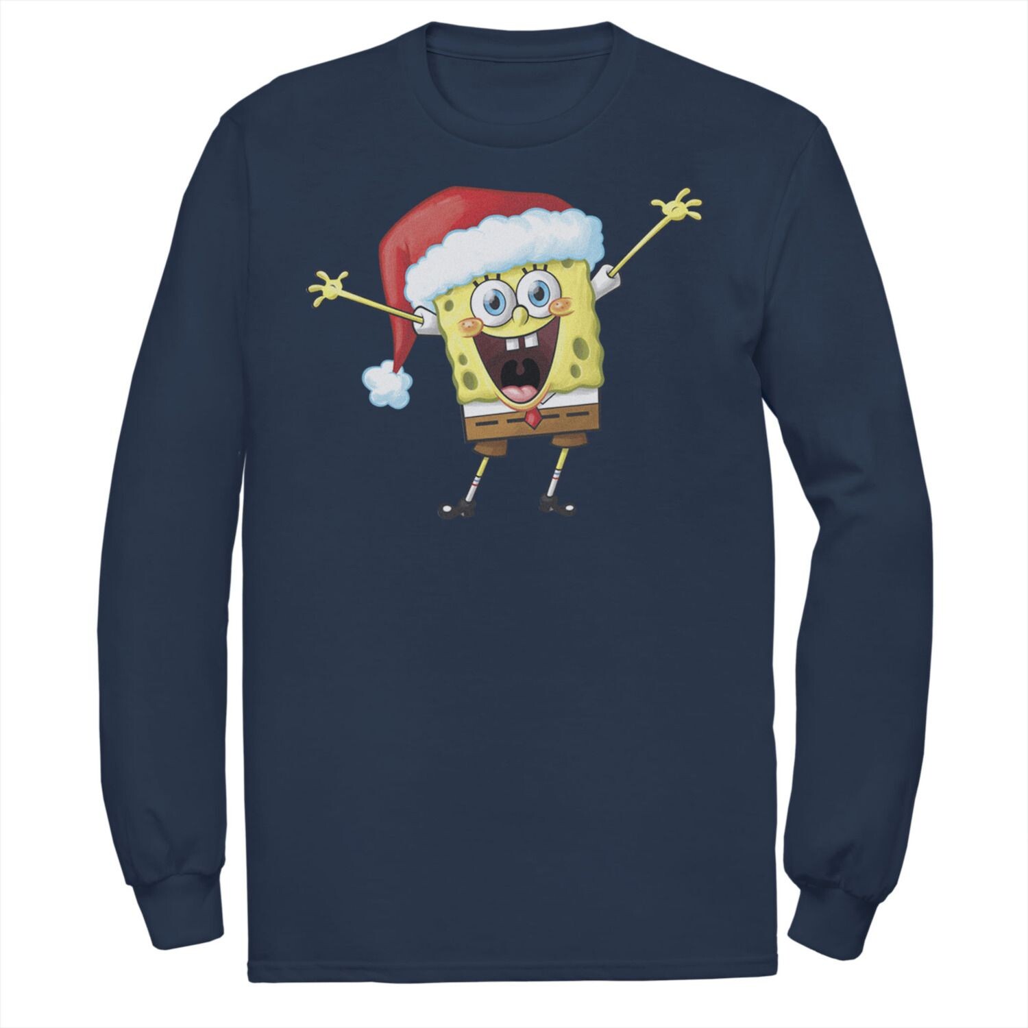 Мужская футболка с длинными рукавами One Happy Sponge Holiday Squarepants Губка Боб Licensed Character, синий
Мужская футболка с длинными рукавами One Happy Sponge Holiday Squarepants Губка Боб Licensed Character, синий
