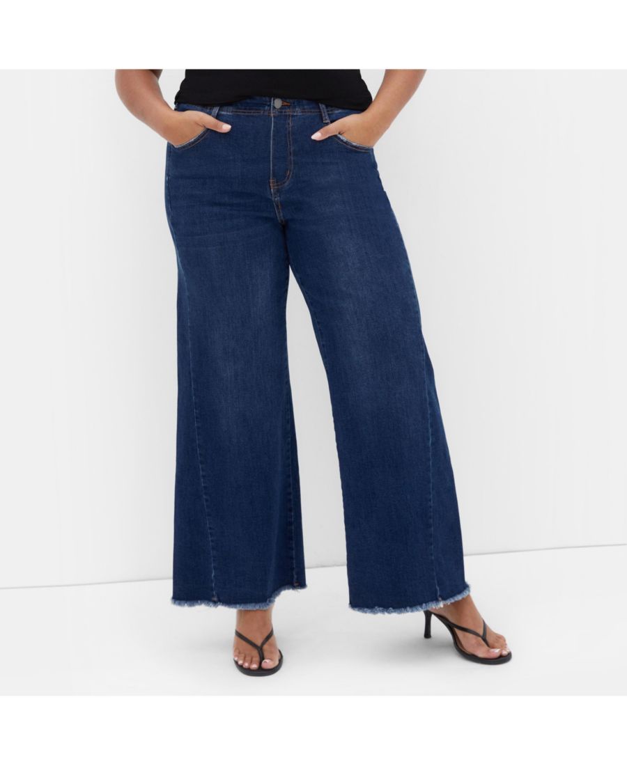 Джинсы Aliya с широкими штанинами, модель большого размера Harley Fit CITY CHIC, Denim mid
Джинсы Aliya с широкими штанинами, модель большого размера Harley Fit CITY CHIC, Denim mid