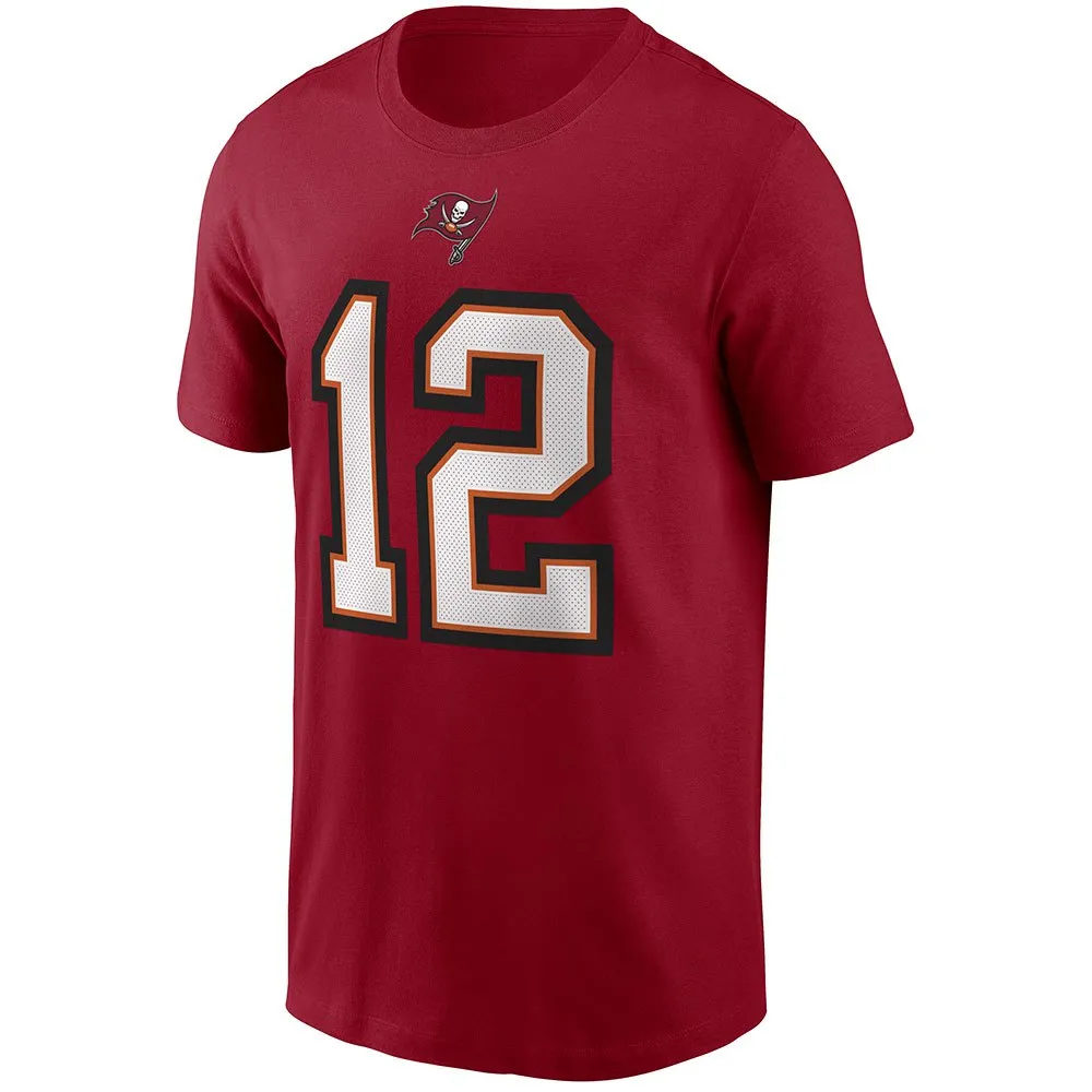 Футболка с коротким рукавом Nike NFL Tampa Bay Buccaneers Name & Number, красный
Футболка с коротким рукавом Nike NFL Tampa Bay Buccaneers Name & Number, красный