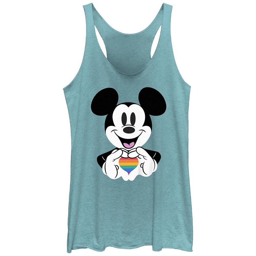 Майка Disney's Mickey Mouse Junior's Pride Heart Sign с графическим изображением Racerback, цвет Tahiti Blue
Майка Disney's Mickey Mouse Junior's Pride Heart Sign с графическим изображением Racerback, цвет Tahiti Blue
