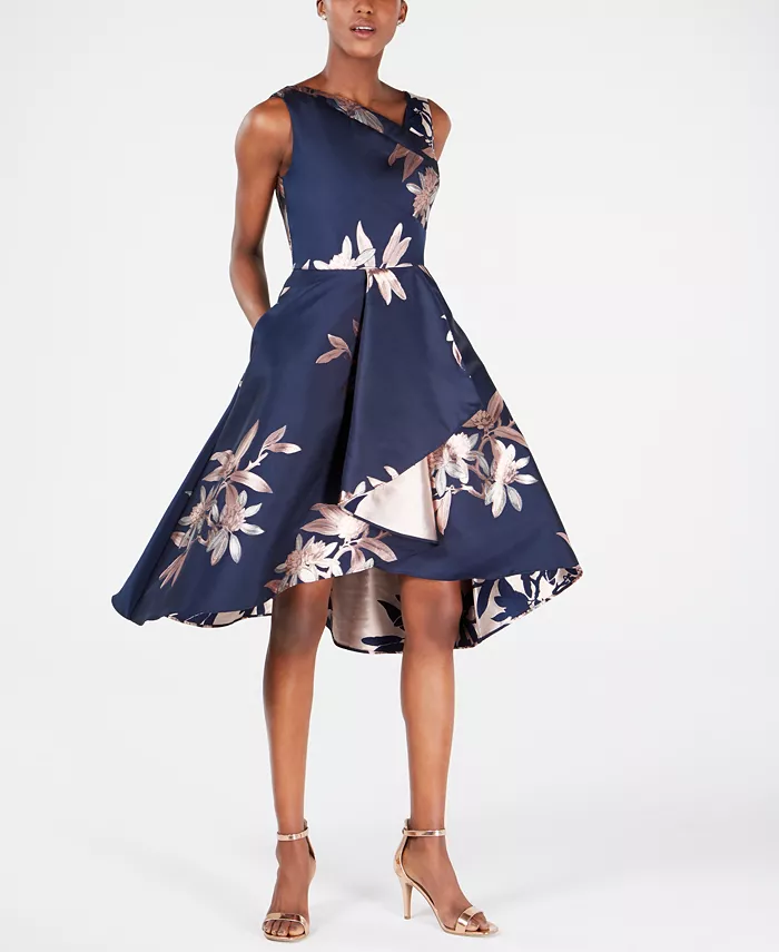 Жаккардовое платье Fit & Flare Adrianna Papell, синий
Жаккардовое платье Fit & Flare Adrianna Papell, синий