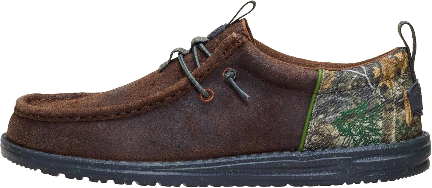 Мужские слипоны HEYDUDE Wally Funk Realtree Edge из замши, Легкие и удобные повседневные туфли, коричневый
Мужские слипоны HEYDUDE Wally Funk Realtree Edge из замши, Легкие и удобные повседневные туфли, коричневый