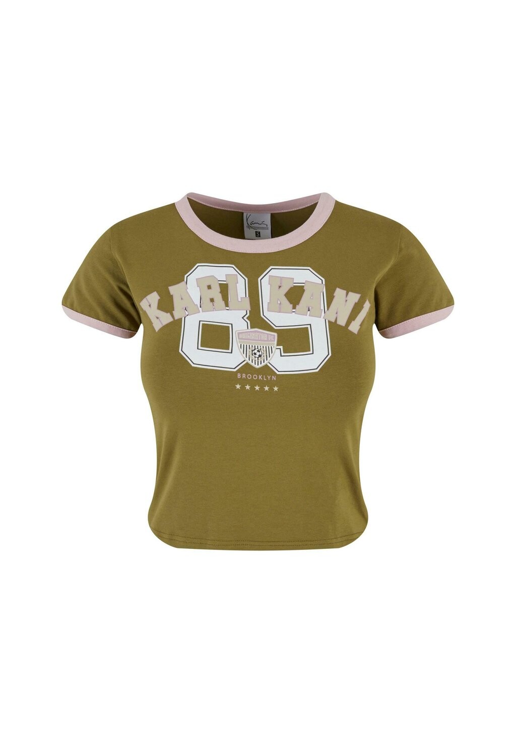 Футболка с принтом SIGNATURE SHORT Karl Kani, оливковый 
Футболка с принтом SIGNATURE SHORT Karl Kani, оливковый