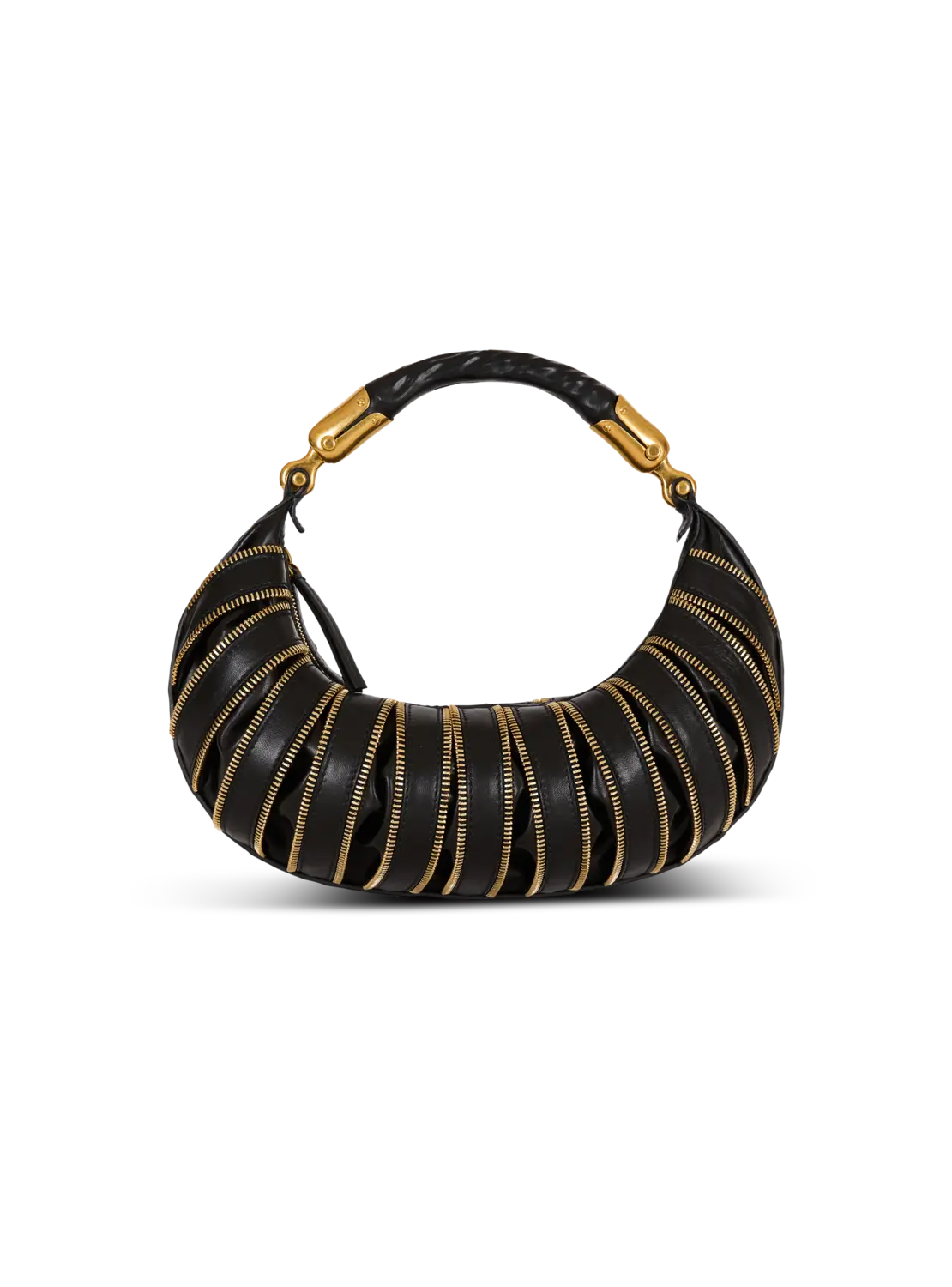 Сумка Medium Ebene Zips из телячьей кожи Balmain, черный
Сумка Medium Ebene Zips из телячьей кожи Balmain, черный