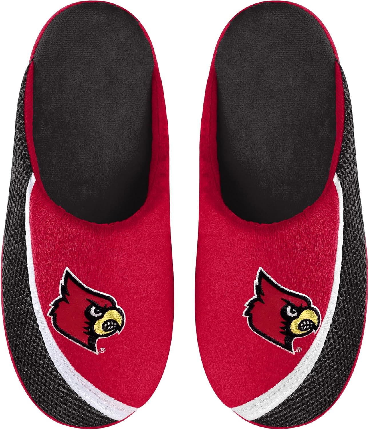 Мужские тапочки FOCO NCAA 2022 с большим логотипом и цветной окантовкой, Louisville Cardinals
Мужские тапочки FOCO NCAA 2022 с большим логотипом и цветной окантовкой, Louisville Cardinals