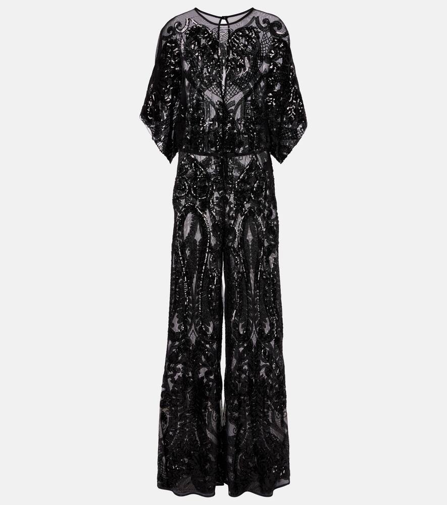 Obie комбинезон с пайетками из полупрозрачной сетки Norma Kamali, Black
Obie комбинезон с пайетками из полупрозрачной сетки Norma Kamali, Black