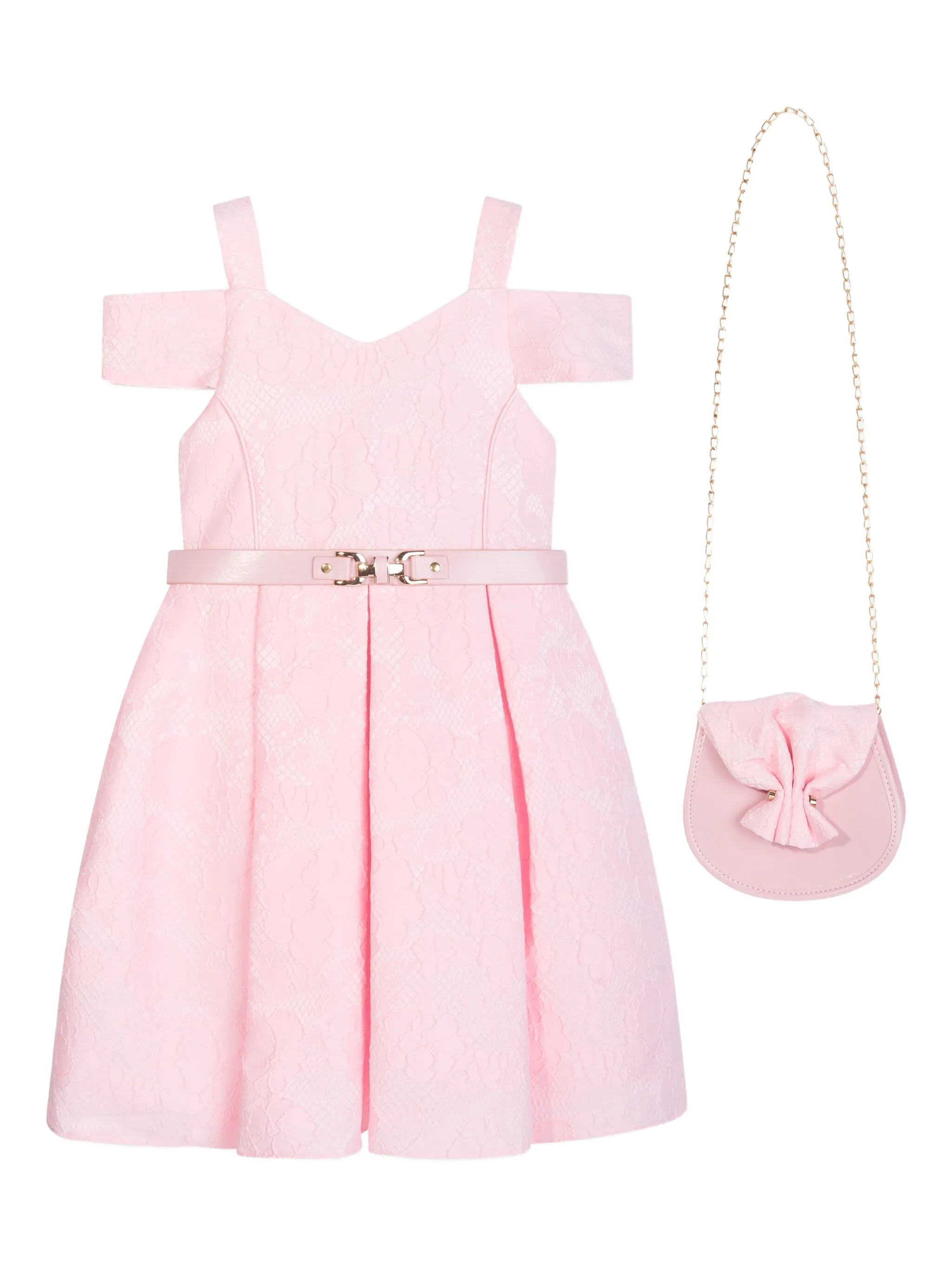 Платье с цветочным кружевом Dress & Fleur, розовый
Платье с цветочным кружевом Dress & Fleur, розовый