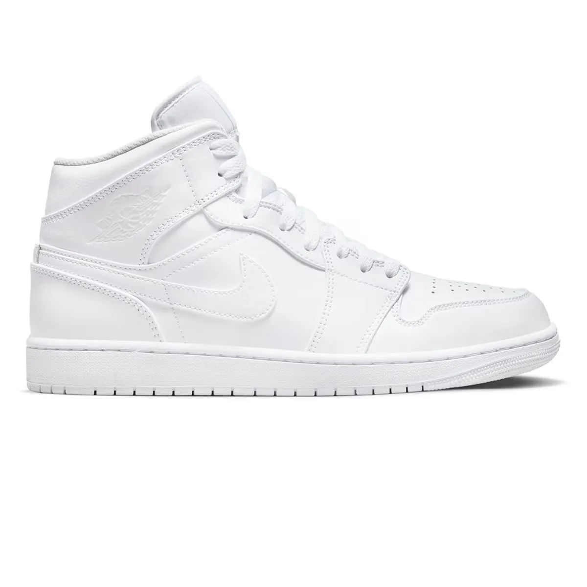 Мужские баскетбольные кроссовки Air Jordan 1 Mid, белый 
Мужские баскетбольные кроссовки Air Jordan 1 Mid, белый