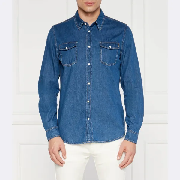 Джинсовая рубашка обычного кроя Pepe Jeans London, синий
Джинсовая рубашка обычного кроя Pepe Jeans London, синий