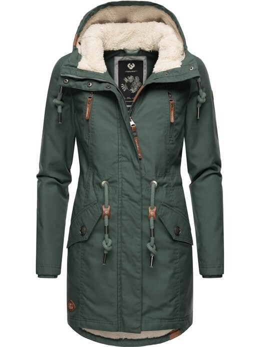 Элси зимнее пальто Ragwear, зеленый
Элси зимнее пальто Ragwear, зеленый