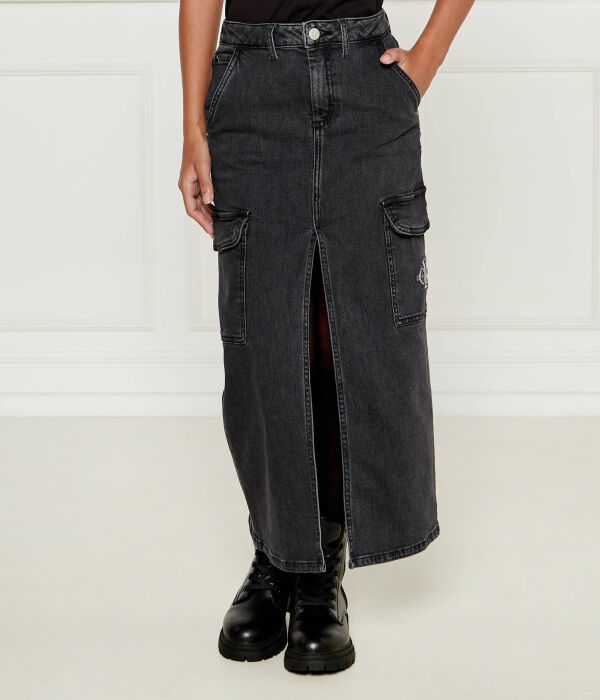 Юбка джинсовая Calvin Klein Jeans, черный
Юбка джинсовая Calvin Klein Jeans, черный