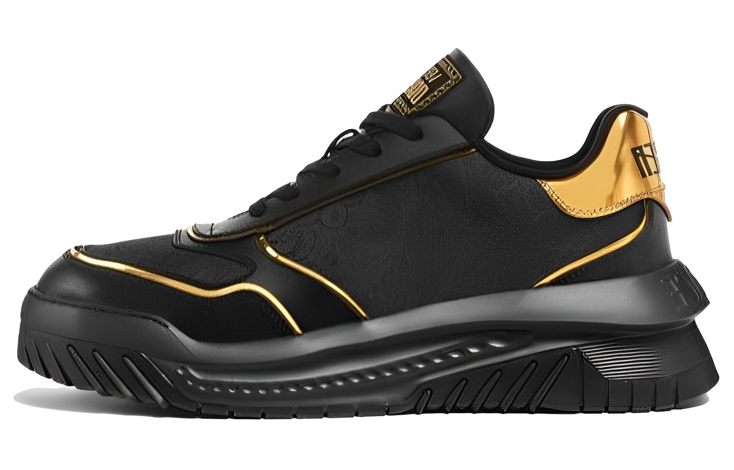 Кроссовки Odissea Chunky Leather VERSACE, черный
Кроссовки Odissea Chunky Leather VERSACE, черный