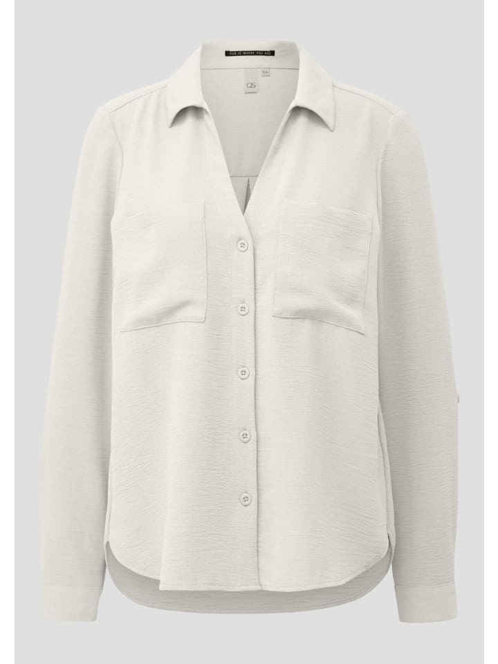 Блузка QS, кремовый
Блузка QS, кремовый
