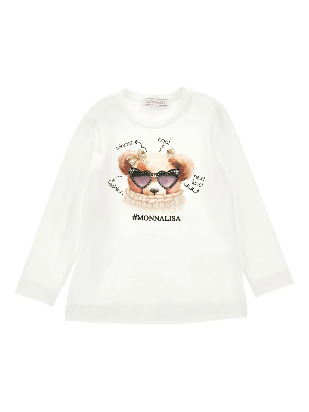 Футболка с длинными рукавами и принтом Monnalisa, белый
Футболка с длинными рукавами и принтом Monnalisa, белый