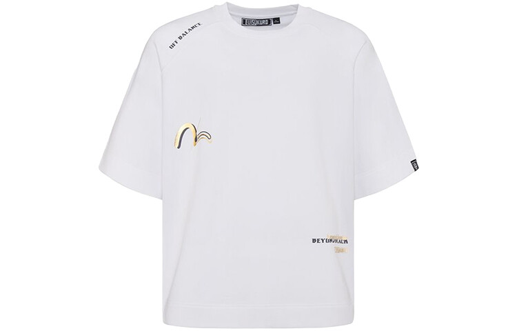 Толстовка унисекс белая Evisu, белый
Толстовка унисекс белая Evisu, белый