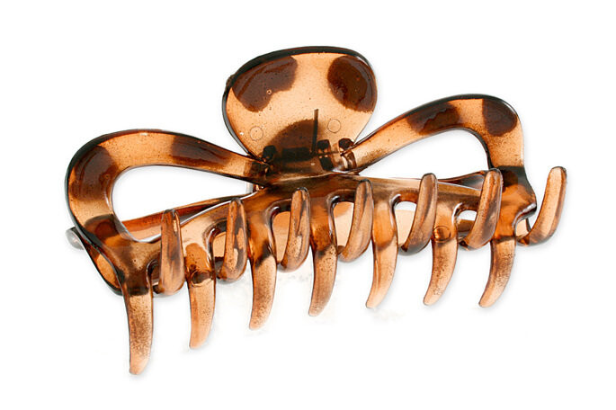 Декоративная золотая пластиковая челюсть для волос Inna Marka
Декоративная золотая пластиковая челюсть для волос Inna Marka