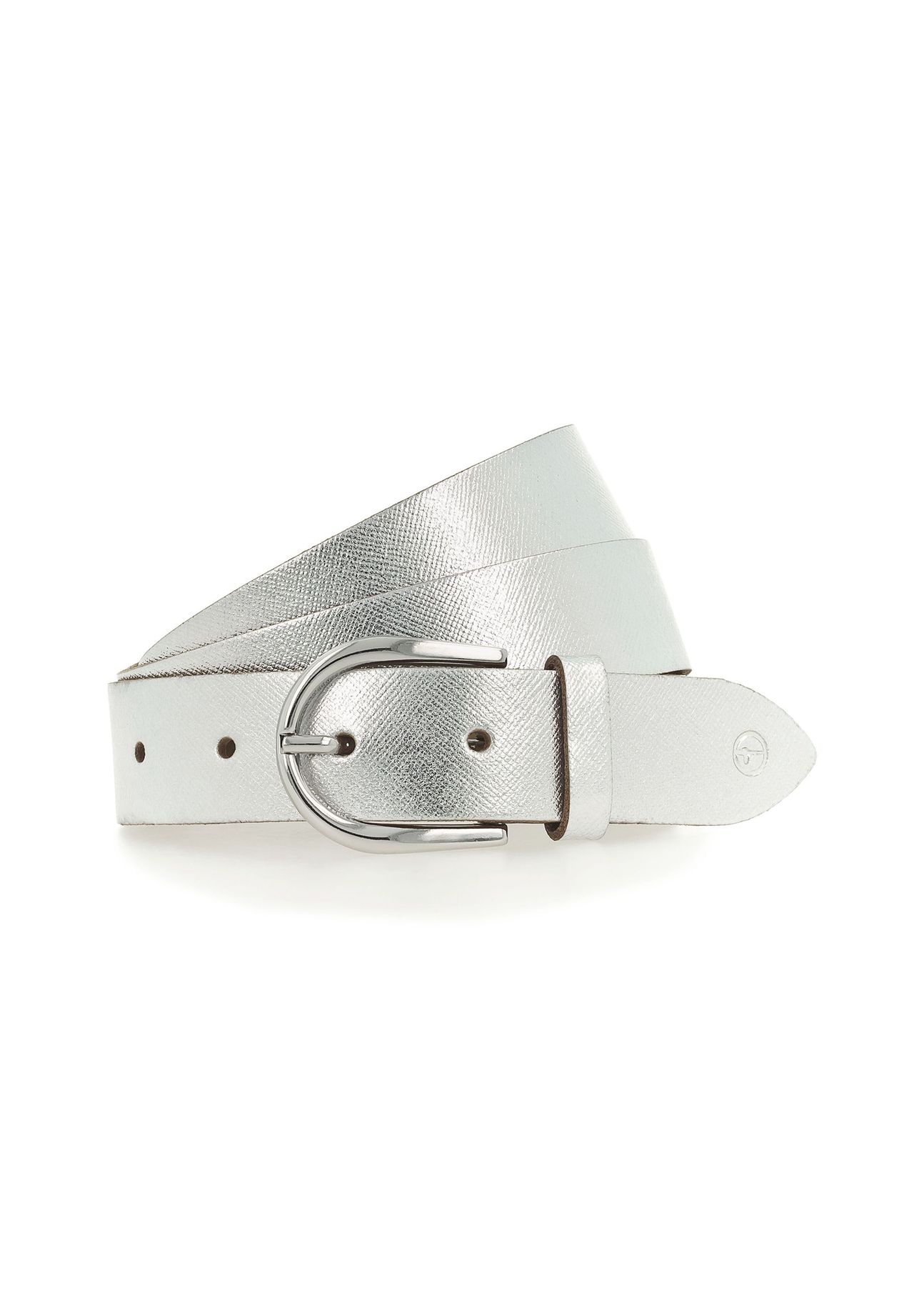 Ремень кожаный Tamaris, серебряный
Ремень кожаный Tamaris, серебряный