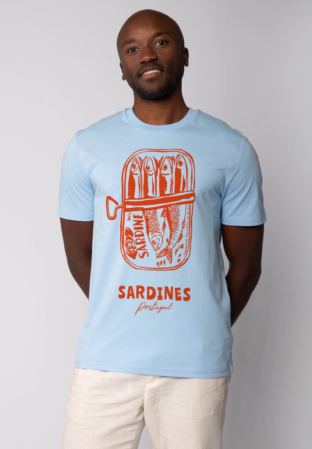 Футболка с принтом SARDINES PORTUGAL watapparel, светло-голубой
Футболка с принтом SARDINES PORTUGAL watapparel, светло-голубой