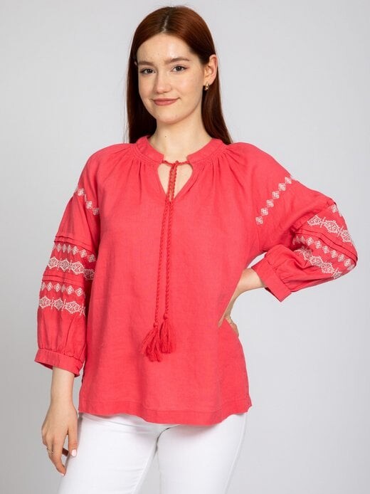 Льняная блузка Vicci Germany, красный
Льняная блузка Vicci Germany, красный