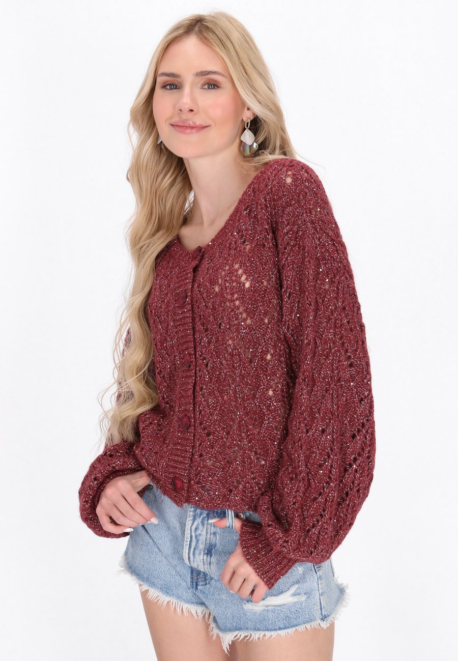 Кардиган IZIA Cardigan, Burgundy/Red
Кардиган IZIA Cardigan, Burgundy/Red