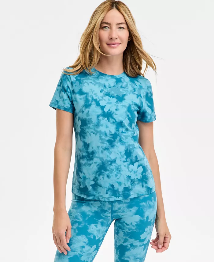 Женская футболка с абстрактным принтом из хлопковой смеси ID Ideology, синий
Женская футболка с абстрактным принтом из хлопковой смеси ID Ideology, синий