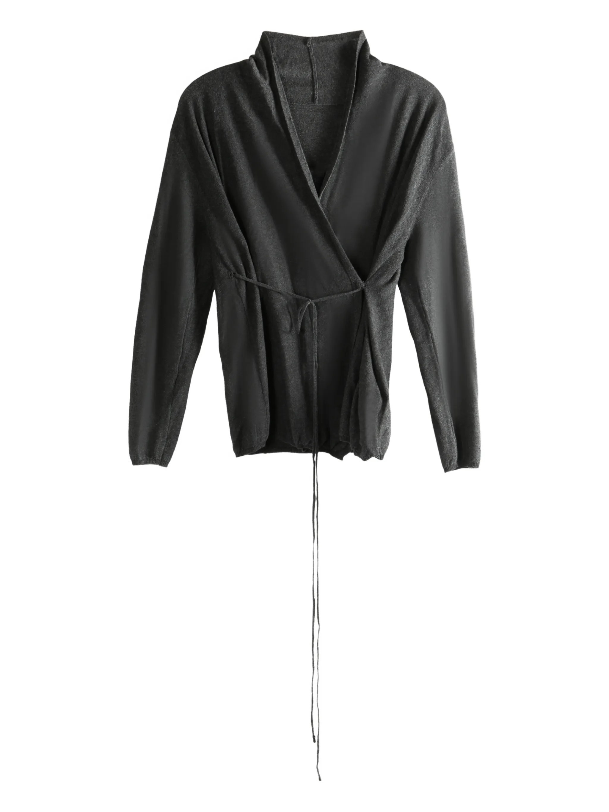 Топ с запахом и завязками Yangkehan, серый
Топ с запахом и завязками Yangkehan, серый