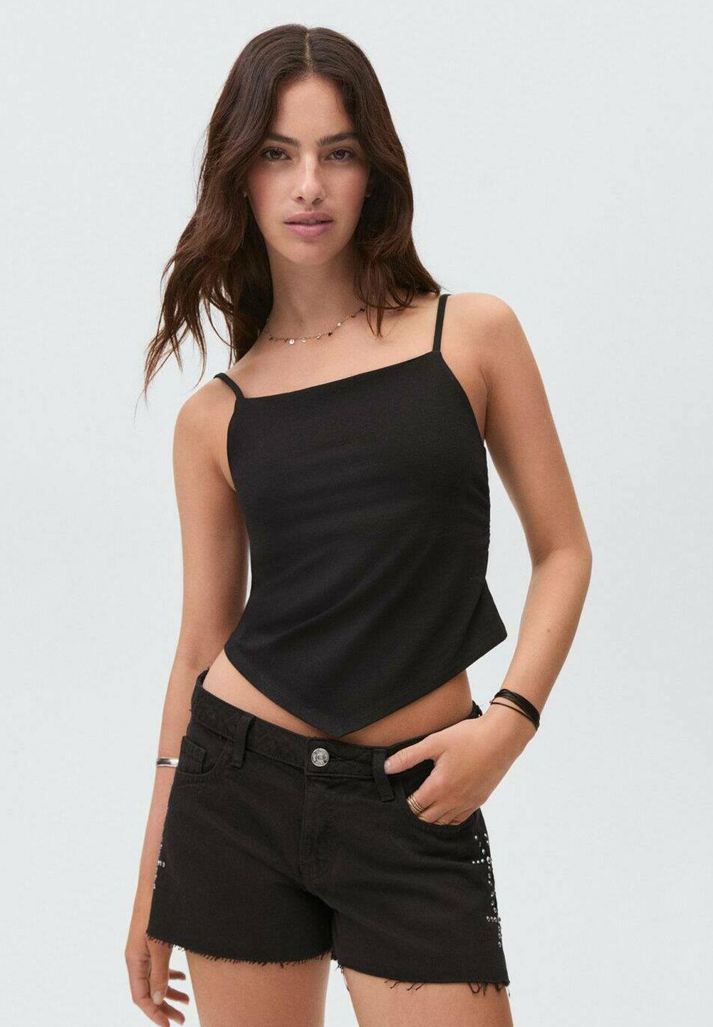 Джинсовые шорты TEEN STARSH Mango Kids, цвет Black Denim
Джинсовые шорты TEEN STARSH Mango Kids, цвет Black Denim