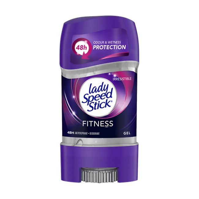 Фитнес гель дезодорант антиперспирант Lady Speed Stick, 65 гр
Фитнес гель дезодорант антиперспирант Lady Speed Stick, 65 гр