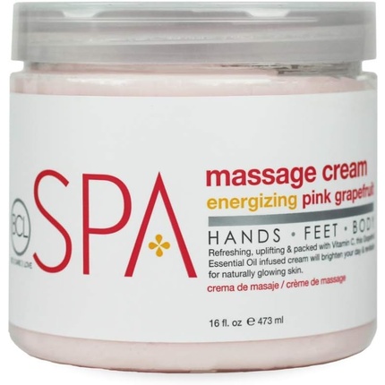 Крем для массажа BCL SPA Pink Grapefruit 473ml
Крем для массажа BCL SPA Pink Grapefruit 473ml