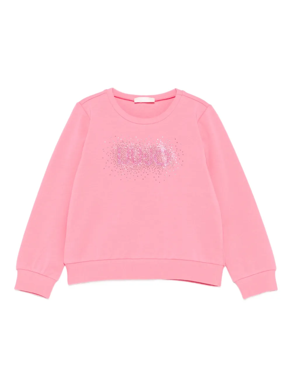 Толстовка, украшенная кристаллами LIU JO, розовый
Толстовка, украшенная кристаллами LIU JO, розовый