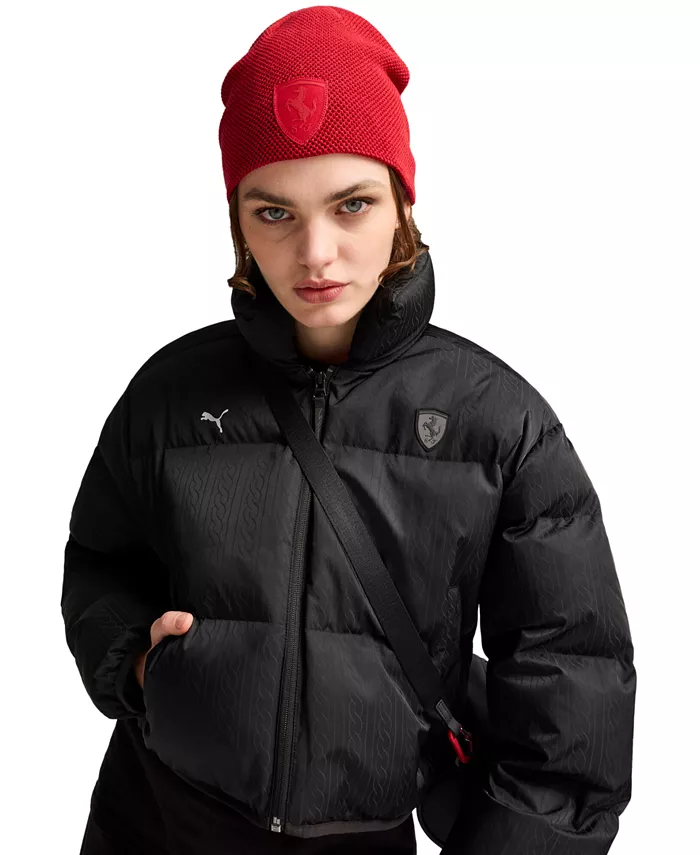 Шапка в стиле Ferrari Puma, красный 
Шапка в стиле Ferrari Puma, красный