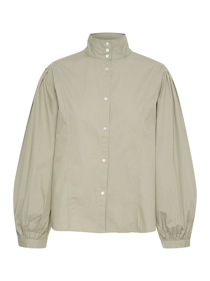 Блузка Soaked in Luxury, хаки 
Блузка Soaked in Luxury, хаки