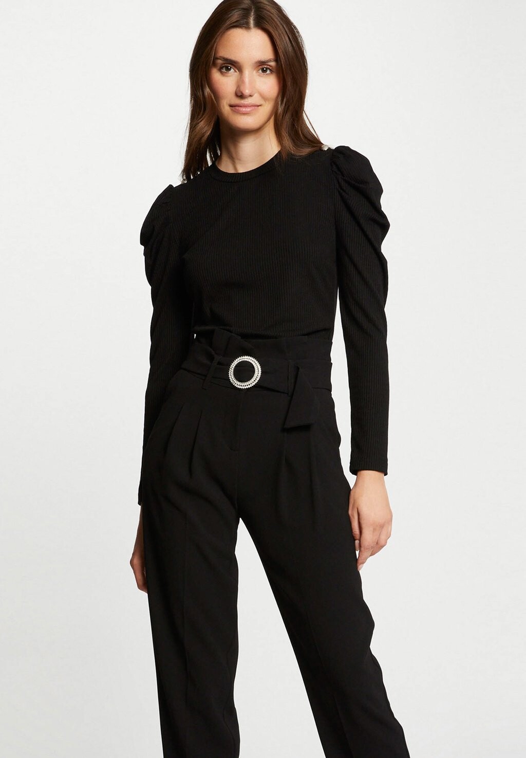 Футболка с длинным рукавом Morgan, нуар
Футболка с длинным рукавом Morgan, нуар