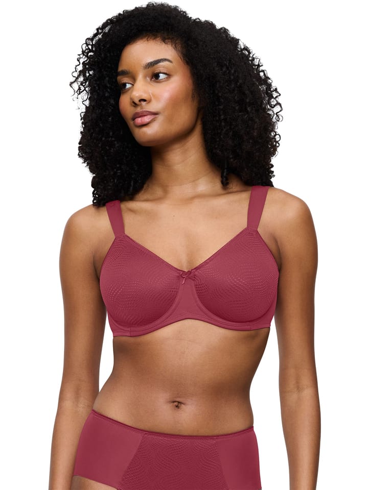 Triumph Бюстгальтер-минимизатор ягодного цвета
Triumph Бюстгальтер-минимизатор ягодного цвета