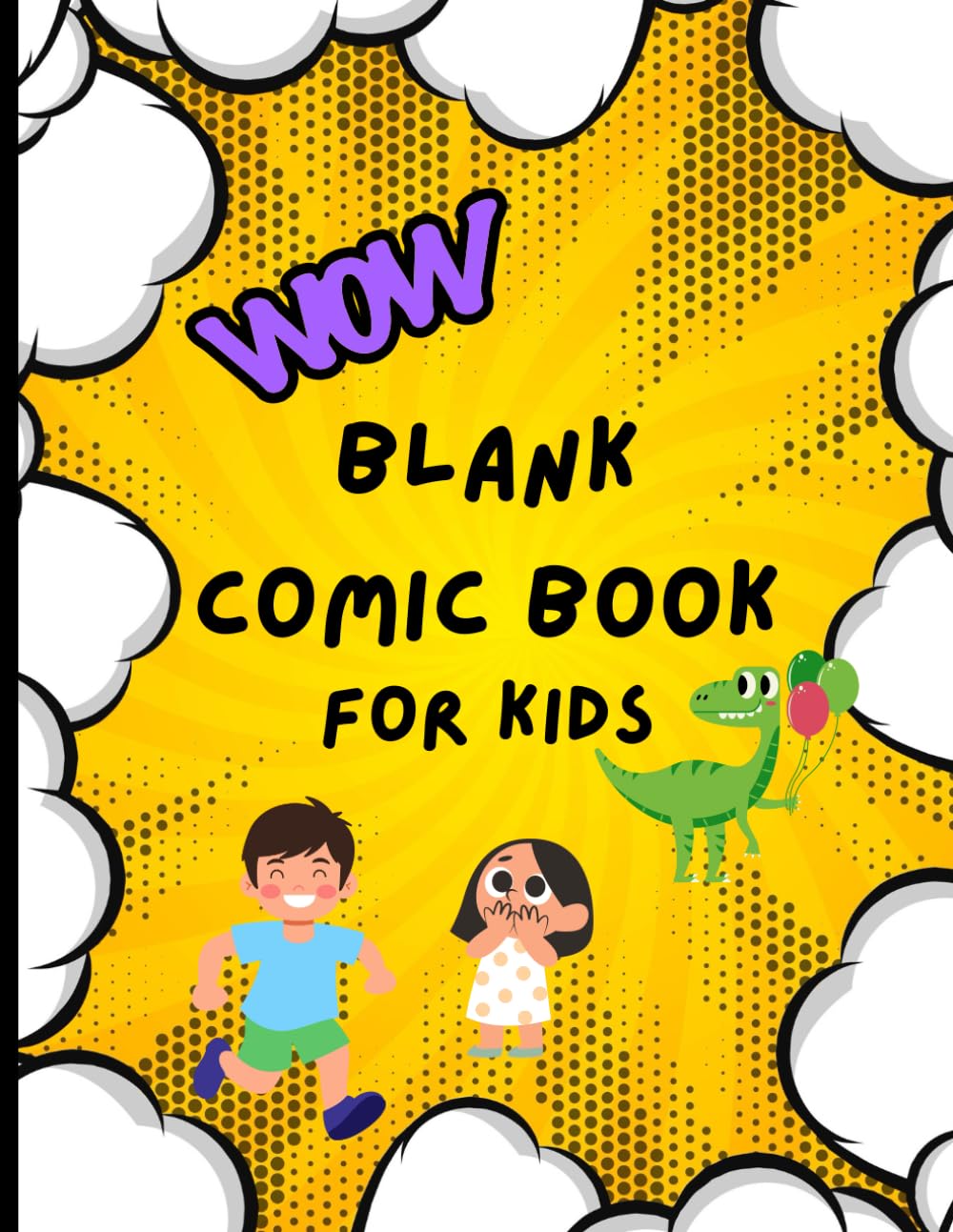 Blank Comic Book For Kids: Create, Imagine & Draw Your Own Stories - A Fun & Creative Sketchbook for Kids (Independently published)
Blank Comic Book For Kids: Create, Imagine & Draw Your Own Stories - A Fun & Creative Sketchbook for Kids (Independently published)