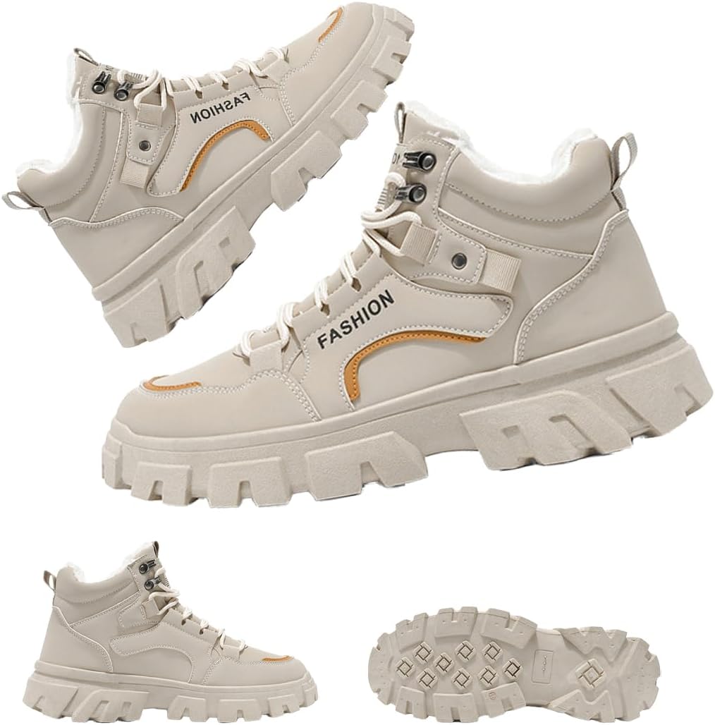 Мужские зимние снежные ботинки - повседневные и снежные кроссовки, мужские ботинки на шнуровке, противоскользящие кроссовки, водонепроницаемая обувь для ходьбы в холодную погоду Generic, хаки
Мужские зимние снежные ботинки - повседневные и снежные кроссовки, мужские ботинки на шнуровке, противоскользящие кроссовки, водонепроницаемая обувь для ходьбы в холодную погоду Generic, хаки