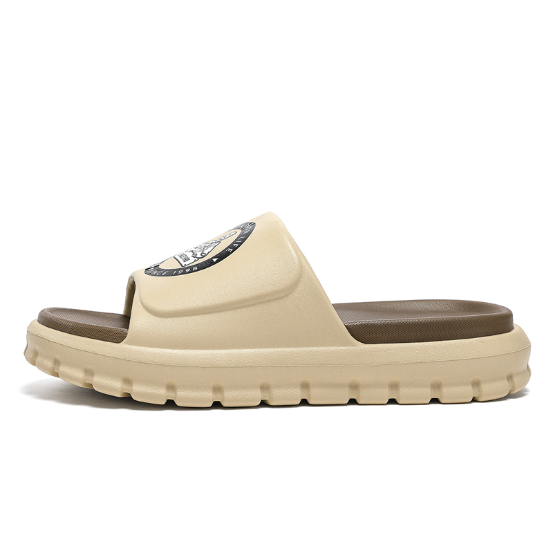 Mulinsen Скользоустойчивые износостойкие шлепанцы EVA унисекс цвета хаки-браун, цвет Khaki Brown
Mulinsen Скользоустойчивые износостойкие шлепанцы EVA унисекс цвета хаки-браун, цвет Khaki Brown