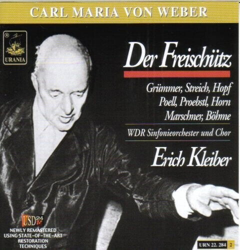 CD диск Weber / Wdr Symphony Orchesta & Chorus / Kleiber: Der Freischutz
CD диск Weber / Wdr Symphony Orchesta & Chorus / Kleiber: Der Freischutz