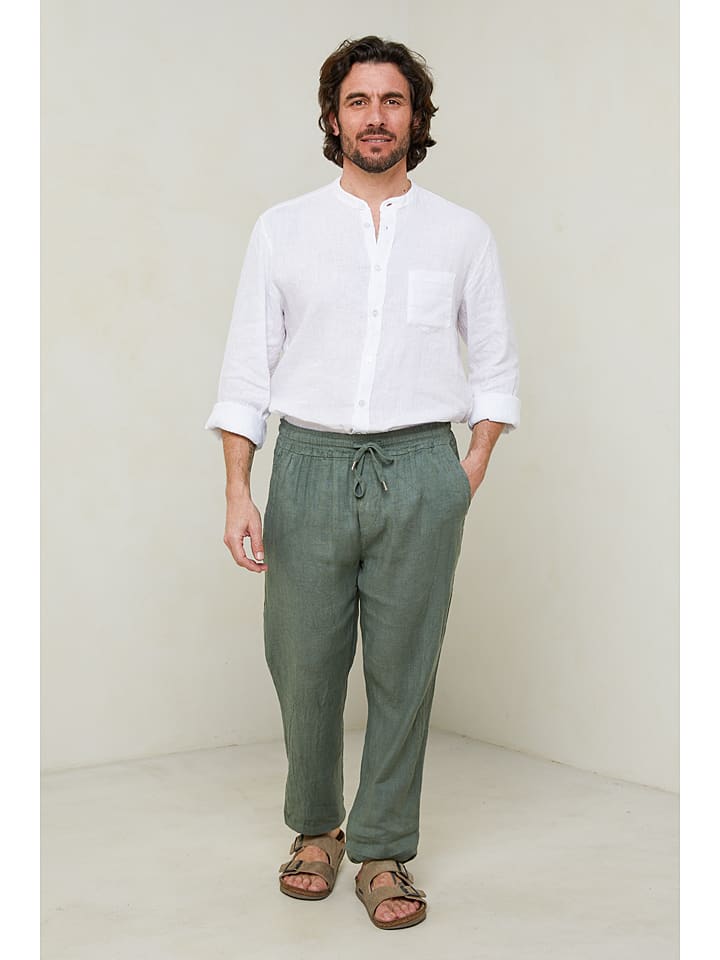 Тканевые брюки Lin Passion, зеленый
Тканевые брюки Lin Passion, зеленый