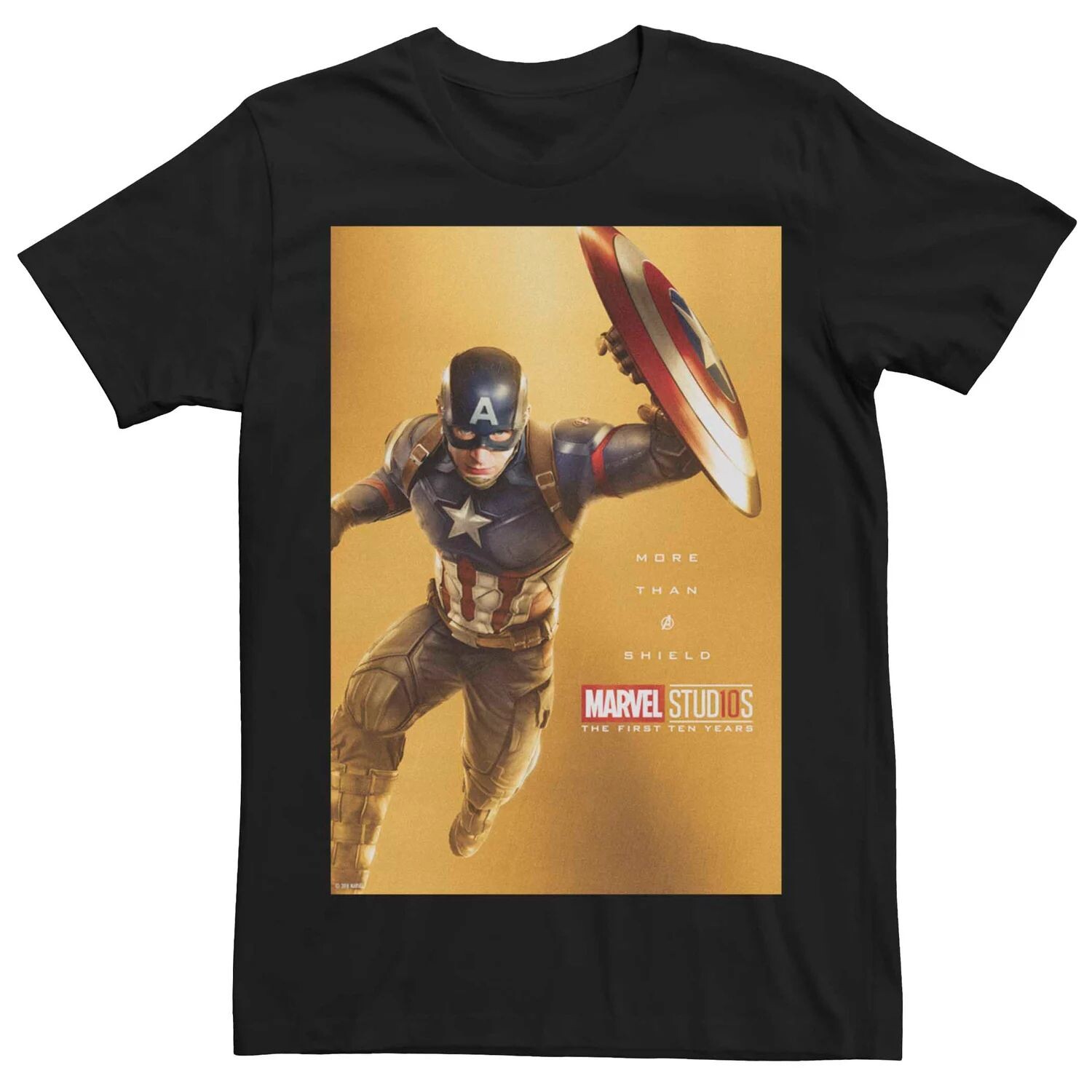 Мужская футболка Marvel Studios Captain America «Больше, чем просто щит» Licensed Character
Мужская футболка Marvel Studios Captain America «Больше, чем просто щит» Licensed Character