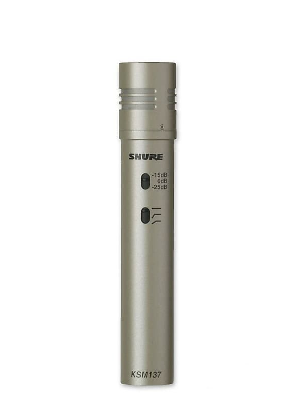 Конденсаторный микрофон Shure KSM137 / SL
Конденсаторный микрофон Shure KSM137 / SL