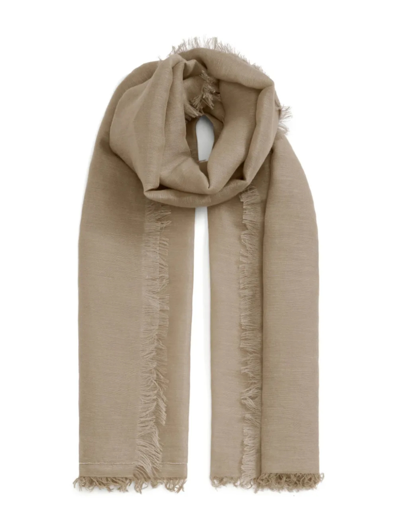 Fabiana Filippi шарф с бахромой, коричневый
Fabiana Filippi шарф с бахромой, коричневый