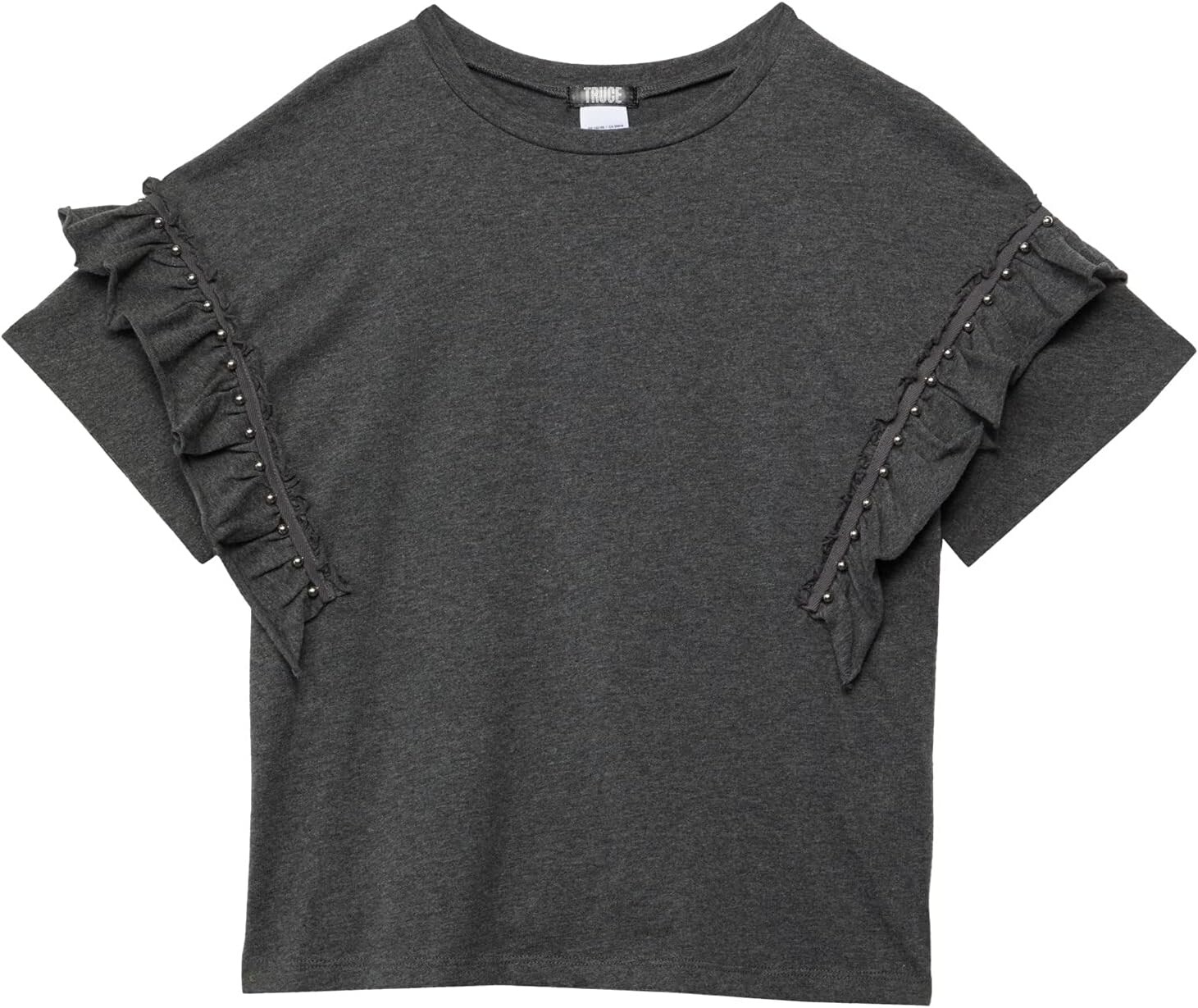 Топ TRUCE Ruffle Knit Top, черный
Топ TRUCE Ruffle Knit Top, черный