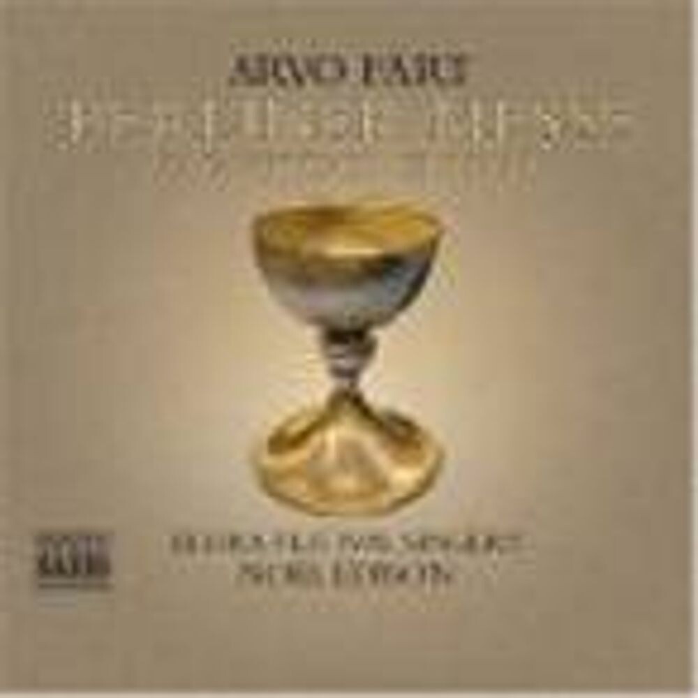 Диск CD Part:Berliner Messe - Arvo Pärt, Noel Edison, Jurgen Petrenko, Elora Festival Orchestra, Elora Festival Singers
Диск CD Part:Berliner Messe - Arvo Pärt, Noel Edison, Jurgen Petrenko, Elora Festival Orchestra, Elora Festival Singers