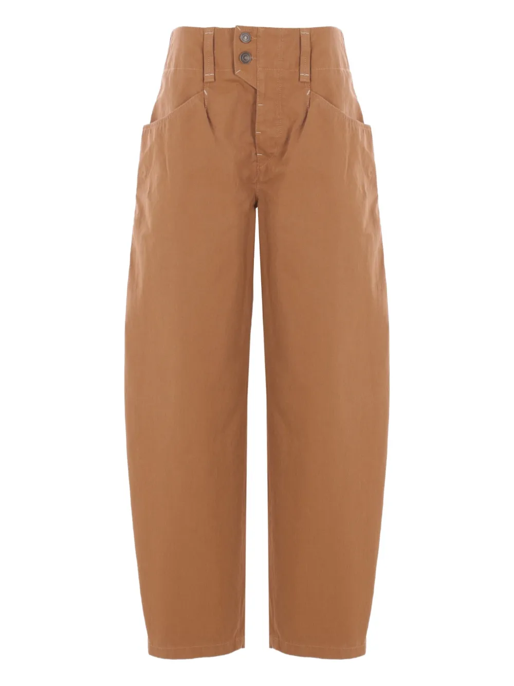 Брюки на пуговицах ISABEL MARANT, коричневый
Брюки на пуговицах ISABEL MARANT, коричневый